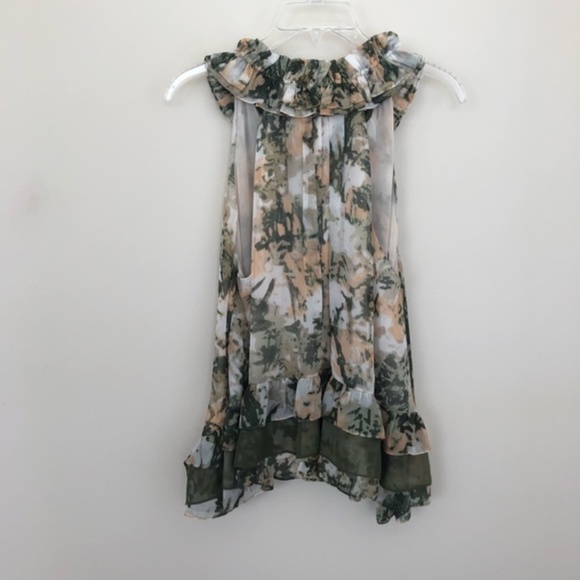Anthropologie • asymmetric watercolor tank top - Picture 4 of 4